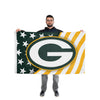 Green Bay Packers NFL Americana Horizontal Flag