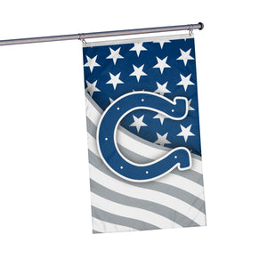 Indianapolis Colts NFL Americana Horizontal Flag