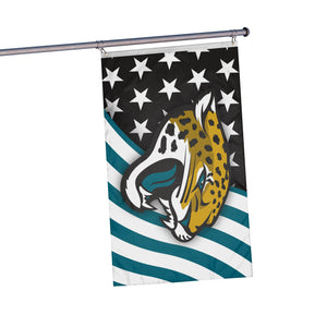 Jacksonville Jaguars NFL Americana Horizontal Flag