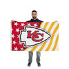 Kansas City Chiefs NFL Americana Horizontal Flag