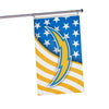 Los Angeles Chargers NFL Americana Horizontal Flag