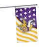 Minnesota Vikings NFL Americana Horizontal Flag