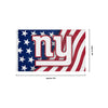 New York Giants NFL Americana Horizontal Flag