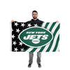 New York Jets NFL Americana Horizontal Flag