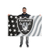 Las Vegas Raiders NFL Americana Horizontal Flag