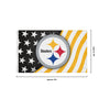 Pittsburgh Steelers NFL Americana Horizontal Flag