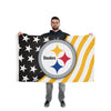 Pittsburgh Steelers NFL Americana Horizontal Flag