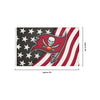 Tampa Bay Buccaneers NFL Americana Horizontal Flag