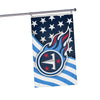 Tennessee Titans NFL Americana Horizontal Flag