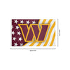 Washington Commanders NFL Americana Horizontal Flag