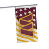 Washington Commanders NFL Americana Horizontal Flag