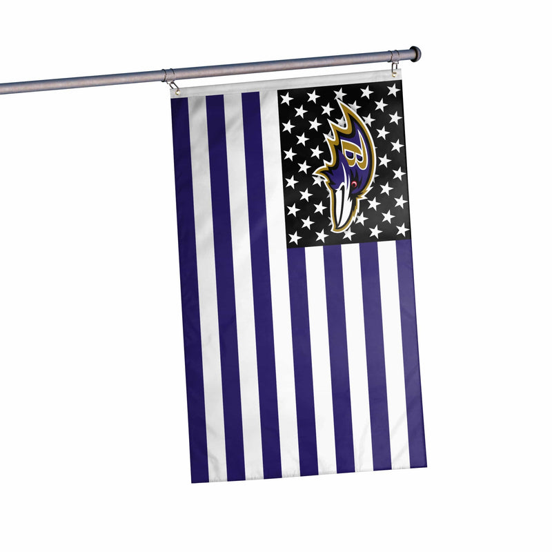 Baltimore Ravens NFL Vertical Flag