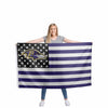 Baltimore Ravens NFL American Stars Horizontal Flag