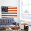 Chicago Bears NFL American Stars Horizontal Flag