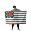 Chicago Bears NFL American Stars Horizontal Flag