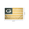 Green Bay Packers NFL American Stars Horizontal Flag