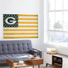 Green Bay Packers NFL American Stars Horizontal Flag