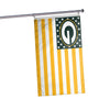 Green Bay Packers NFL American Stars Horizontal Flag