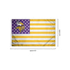 Minnesota Vikings NFL American Stars Horizontal Flag