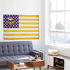 Minnesota Vikings NFL American Stars Horizontal Flag