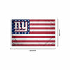 New York Giants NFL American Stars Horizontal Flag