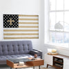 New Orleans Saints NFL American Stars Horizontal Flag