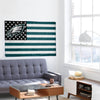 Philadelphia Eagles NFL American Stars Horizontal Flag