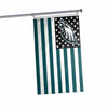 Philadelphia Eagles NFL American Stars Horizontal Flag