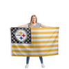 Pittsburgh Steelers NFL American Stars Horizontal Flag