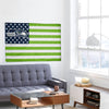 Seattle Seahawks NFL American Stars Horizontal Flag