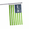 Seattle Seahawks NFL American Stars Horizontal Flag