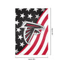 Atlanta Falcons NFL Americana Vertical Flag