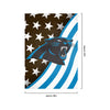 Carolina Panthers NFL Americana Vertical Flag