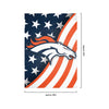 Denver Broncos NFL Americana Vertical Flag