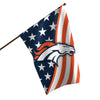 Denver Broncos NFL Americana Vertical Flag