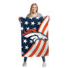 Denver Broncos NFL Americana Vertical Flag