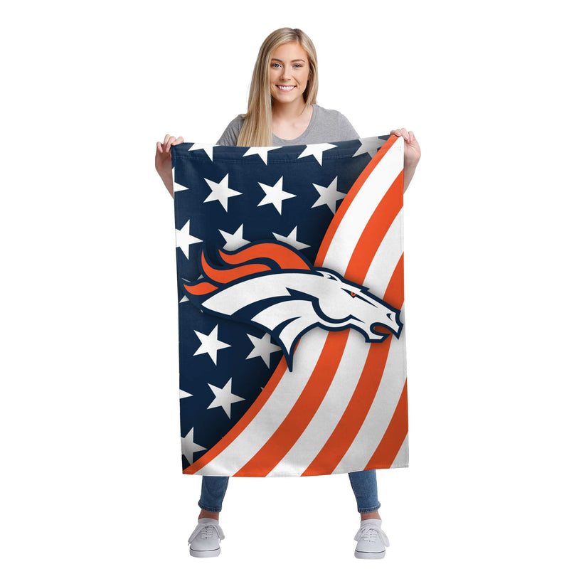 CLEARANCE 50% OFF AFC Champions / Denver Broncos Vertical Flag 27