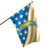 Los Angeles Chargers NFL Americana Vertical Flag