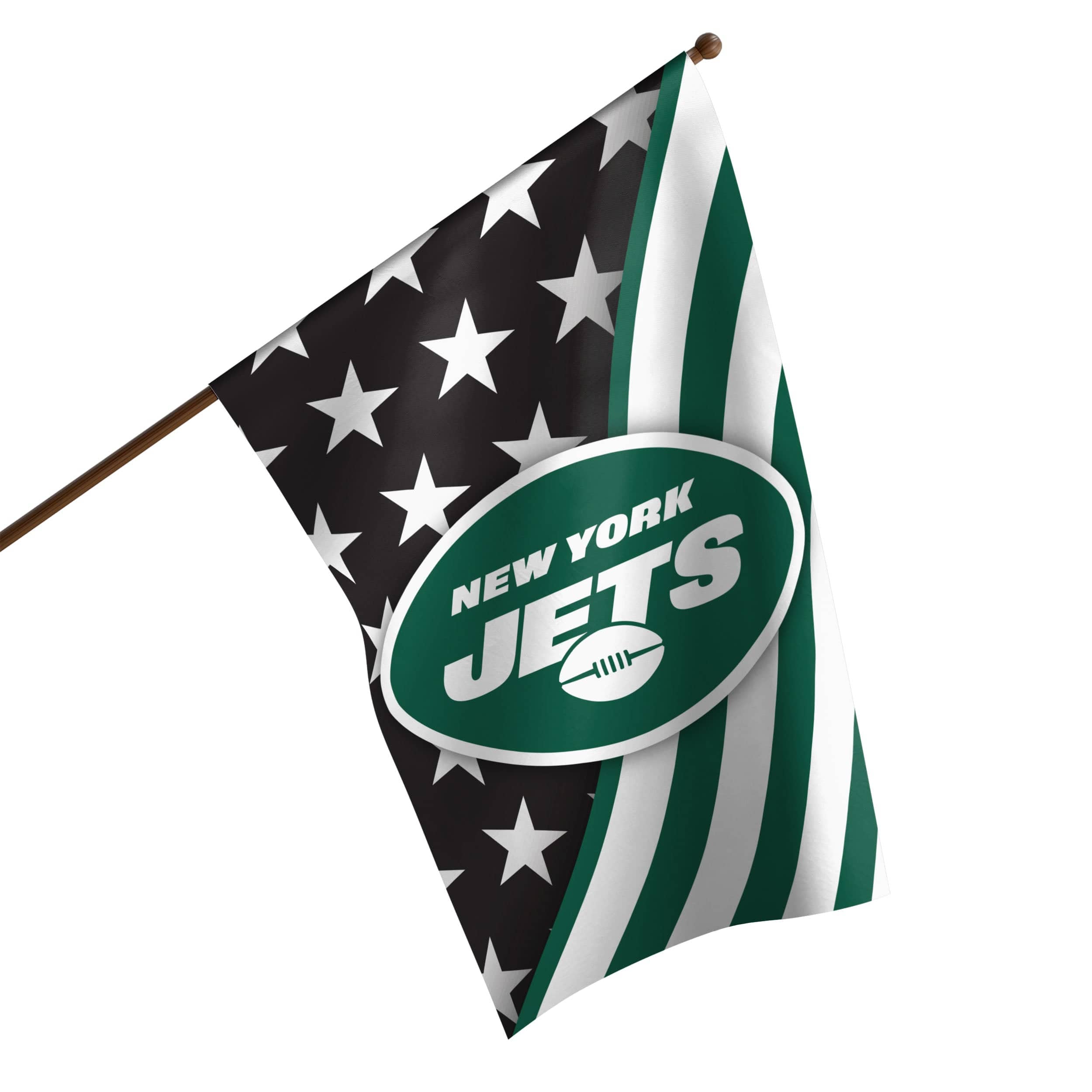 New York Jets 5pc Metal Sign Ornament