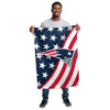 New England Patriots NFL Americana Vertical Flag