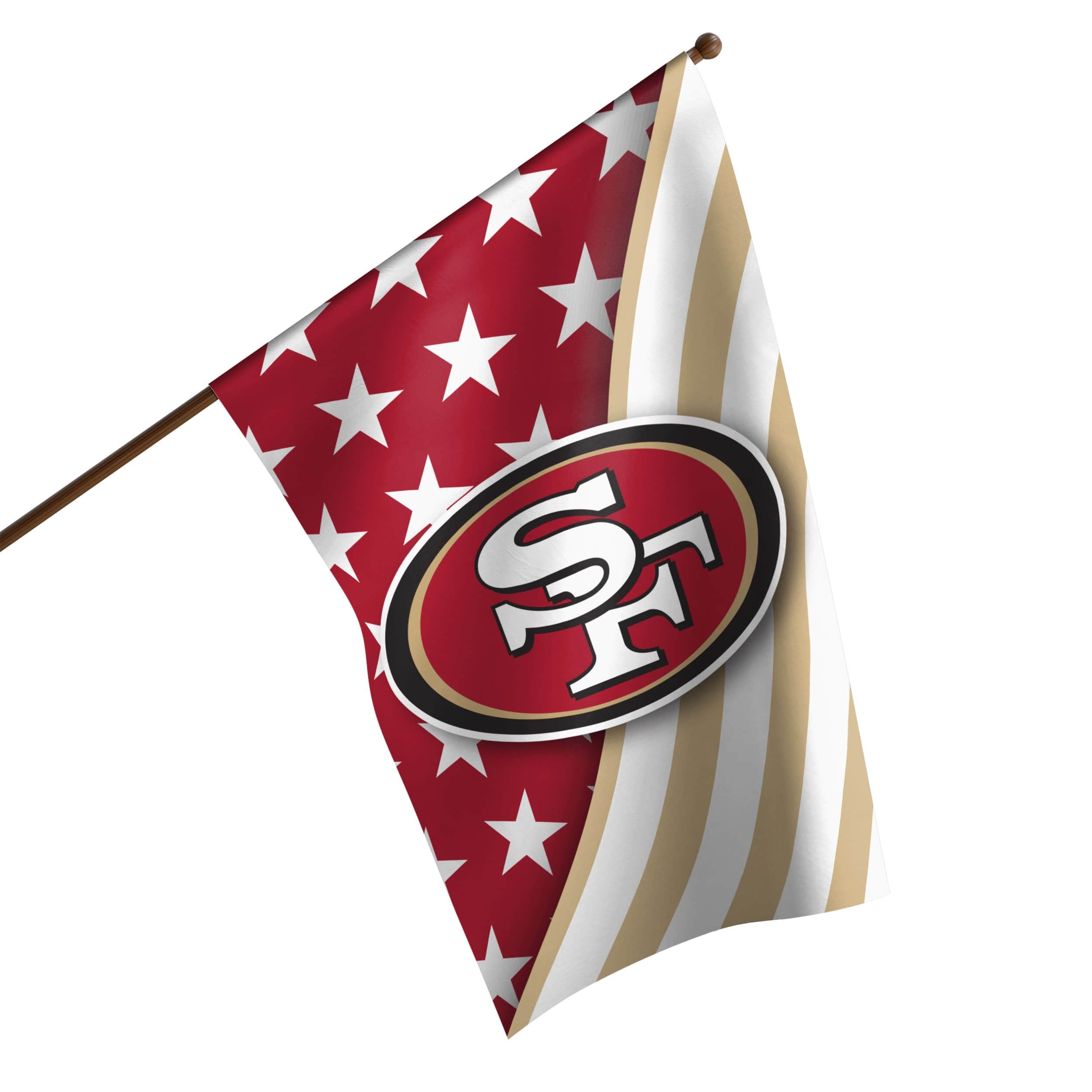 San Fransisco 49ers Car Flag