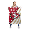 San Francisco 49ers NFL Americana Vertical Flag