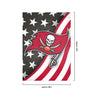 Tampa Bay Buccaneers NFL Americana Vertical Flag