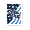 Tennessee Titans NFL Americana Vertical Flag