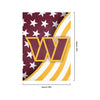 Washington Commanders NFL Americana Vertical Flag