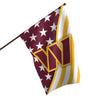 Washington Commanders NFL Americana Vertical Flag