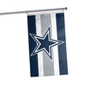 Dallas Cowboys NFL Big Logo Team Stripe Horizontal Flag