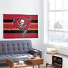 Tampa Bay Buccaneers NFL Big Logo Team Stripe Horizontal Flag