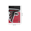 Atlanta Falcons NFL Colorblock Helmet Garden Flag