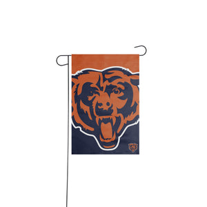 Chicago Bears NFL Colorblock Helmet Garden Flag